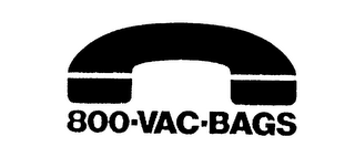 800 VAC BAGS logo