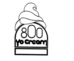 800 YO CREAM logo