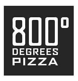 800º DEGREES PIZZA logo