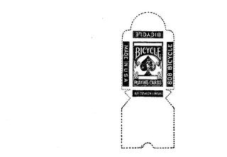 808 BICYCLE PLAYING CARDS AIR-CUSHION FINISH MADE IN U.S.A. logo