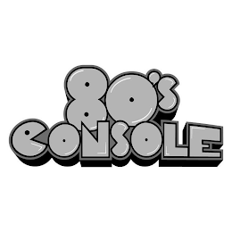 80'S CONSOLE logo