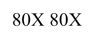 80X 80X logo