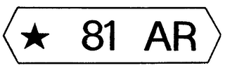 81 AR logo