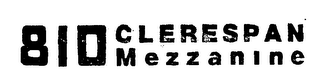 810 CLERESPAN MEZZANINE logo