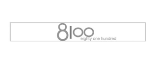 8100 EIGHTY ONE HUNDRED logo