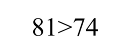 81>74 logo