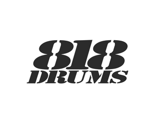 818 DRUMS logo