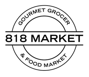 818 MARKET GOURMET GROCER & FOOD MARKET logo