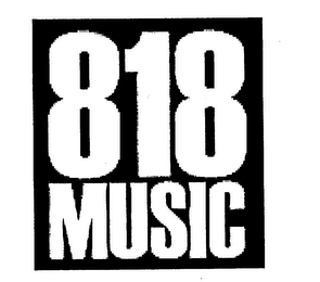 818 MUSIC logo