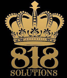 818 SOLUTIONS DCCCXVIII logo