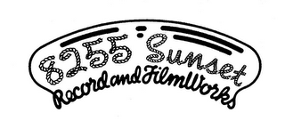 8255 SUNSET RECORD AND FILMWORKS logo