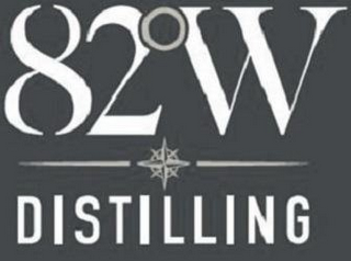 82°W DISTILLING logo