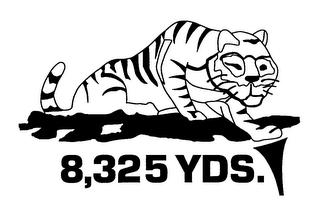 8,325 YDS. logo