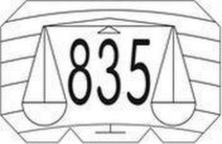 835 logo