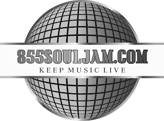 855SOULJAM.COM KEEP MUSIC ALIVE logo