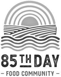 85TH DAY FOOD COMMUNITY logo