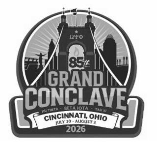 85TH GRAND CONCLAVE PSI THETA BETA IOTA TAU XI CINCINNATI, OHIO JULY 30-AUGUST 3 2026 logo