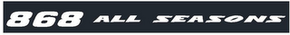 868 ALL SEASONS logo