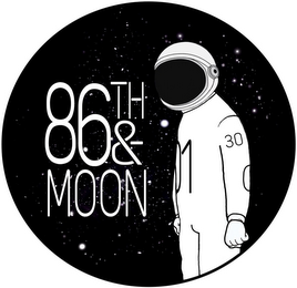 86TH & MOON 30 logo