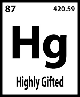 87 420.59 HG HIGHLY GIFTED logo