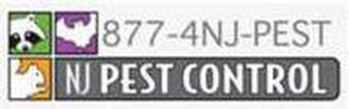 877-4NJ-PEST NJ PEST CONTROL logo