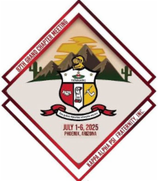 87TH GRAND CHAPTER MEETING KAPPA ALPHA PSI FRATERNITY, INC. JULY 1-6, 2025 PHOENIX, ARIZONA logo