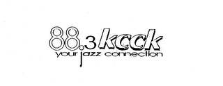 88.3 KCCK YOUR JAZZ CONNECTION logo