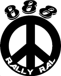888 RALLY RAL logo