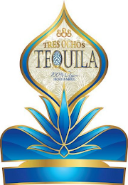 888 TRES OCHOS 100% AGAVE HECHO EN MEXICO logo