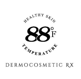 88F HEALTHY SKIN TEMPERATURE DERMOCOSMETIC RX logo