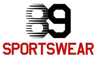 89 SPORTSWEAR logo