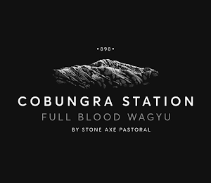 898 COBUNGRA STATION FULL BLOOD WAGYU BY STONE AXE PASTORAL logo
