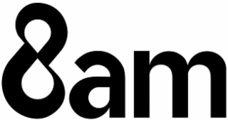 8AM logo