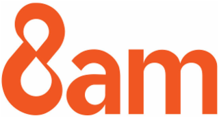 8AM logo