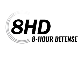 8HD 8-HOUR DEFENSE logo
