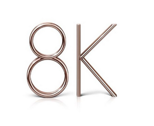 8K logo