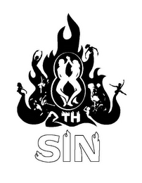 8TH SIN logo