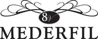 8V MEDERFIL logo