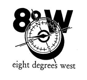 8°W EIGHT DEGREES WEST NESW logo