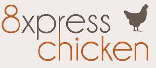 8XPRESS CHICKEN logo