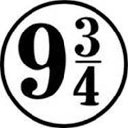 9 3/4 logo