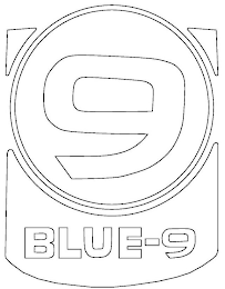 9 BLUE-9 logo