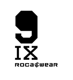 9 IX ROCA RW WEAR logo