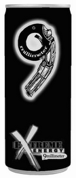 9 MILLIMETER EXTREME ENERGY 9 MILLIMETER logo