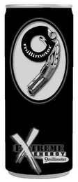9 MILLIMETER EXTREME ENERGY 9 MILLIMETER logo