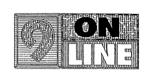 9 ON LINE logo