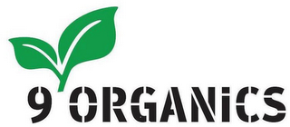 9 ORGANICS logo