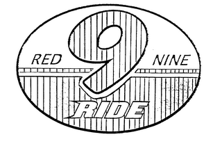 9 RED NINE RIDE logo