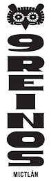 9 REINOS MICTLÁN logo