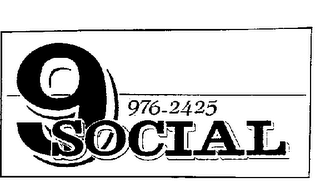 9 SOCIAL 976-2425 logo